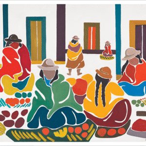 Marché à Laja